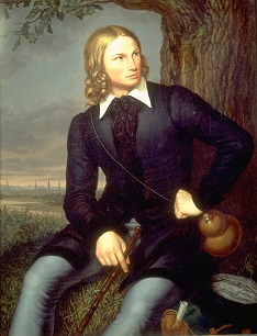 Carl Georg Christian Schumacher (1797–1869): Porträt August Heinrich Hoffmann von Fallersleben, 1819 Oil on canvas, 114 x 88 cm Collection: Nationalgalerie Berlin, Bild, A III 358 {{PD-art}}